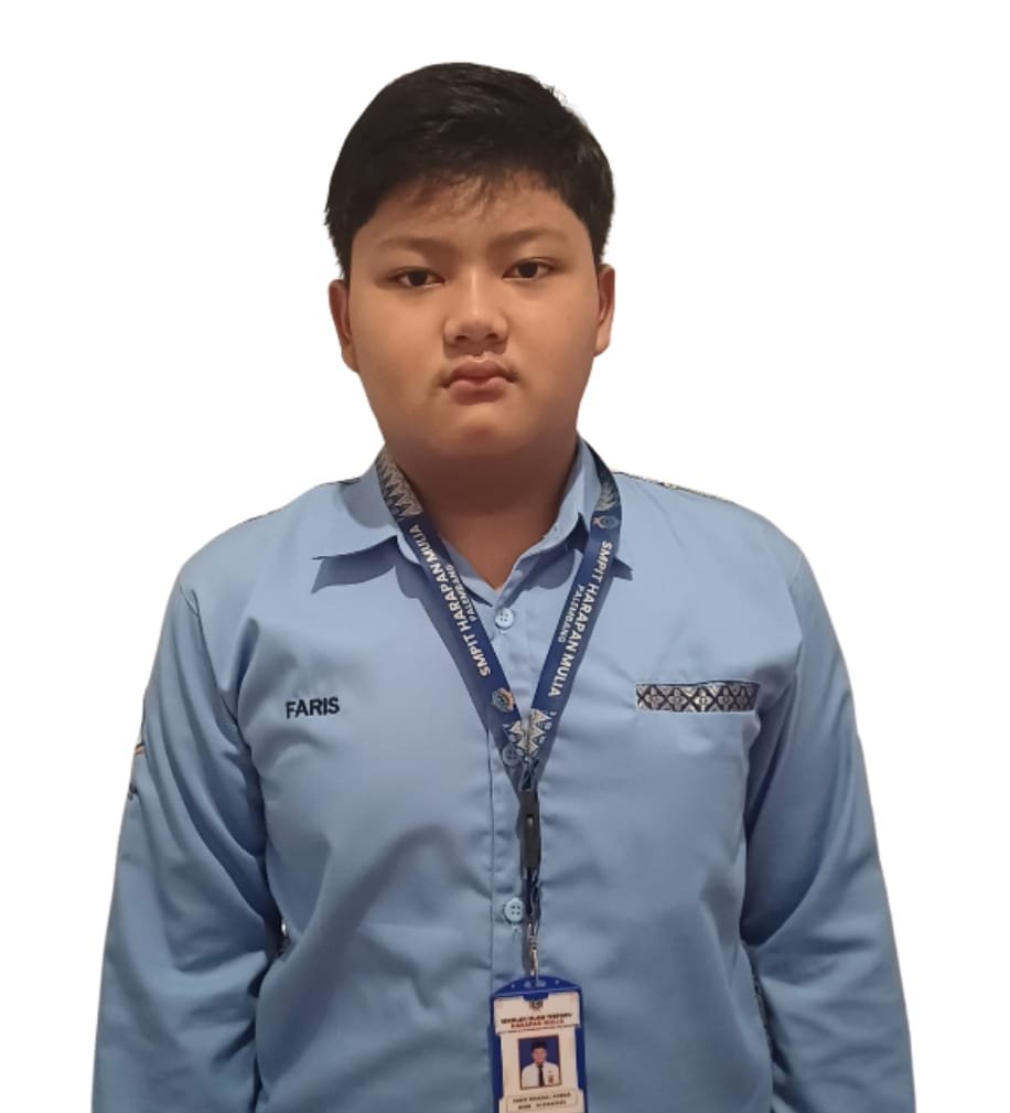 finalis Faris Ghazali Ahmad SMP IT Harapan Mulia 